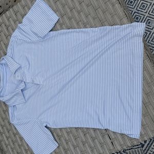Boys stripe polo shirt